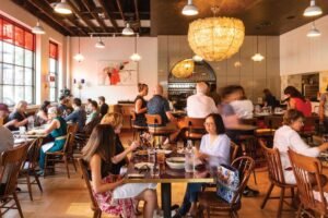 DINING IN BARBERSHOP